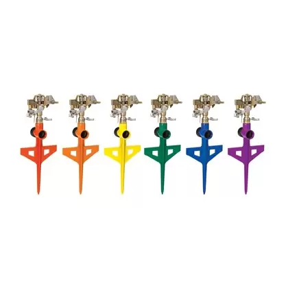 Dramm Colorstorm Impulse Stake Sprinkler Assorted Colors
