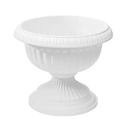 Grecian 18" Urn White