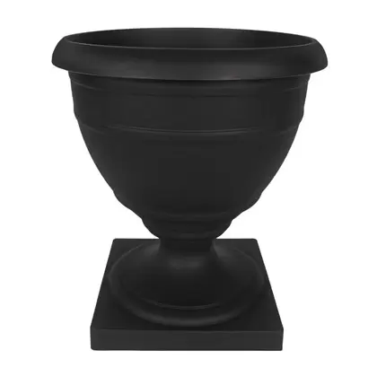 HC 16" Olympia Urn Black Onyx Akro Mils