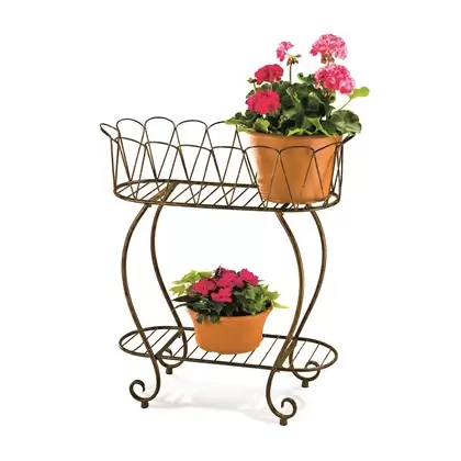 Deer Park Medium Oval Wave Planter Indoor Outdoor