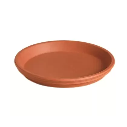 Deroma 6.7" Saucer Terra Cotta Clay Case Pack