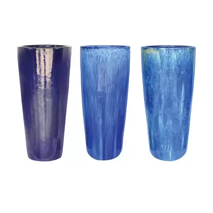 MCarr 15pc Tall Round Planter Pallet Mixed Colors