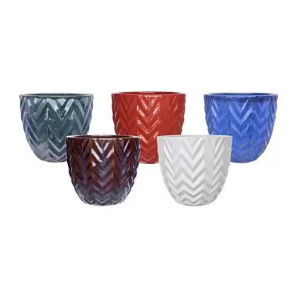 MCarr 40pc Chevron Planter Pallet Mixed Colors