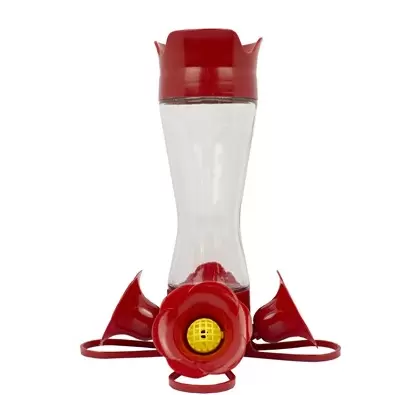 Perky Pet 8oz Glass Hummingbird Feeder w/4 Ports