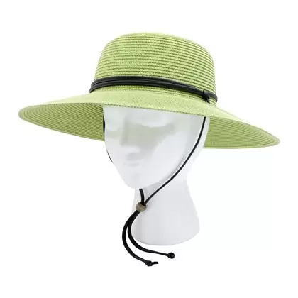 Sloggers Womens Braided Hat Tea Green Med UPF 50+