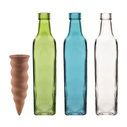 SSI Never Dry Plant Pal With Vintage Water Bottle Assortment