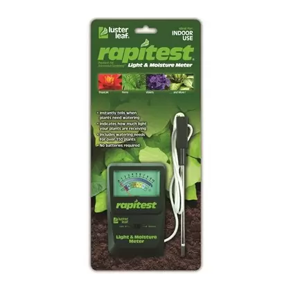 Luster Leaf Rapitest Moisture Light Combo Meter