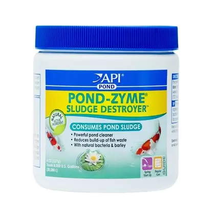 API Pond 8oz Pond-Zyme Enzymatic Pond Cleaner B