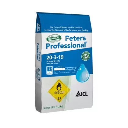 ICL Peters 20-3-19 25LB Petunia Black Iron (80/PL) HAZ