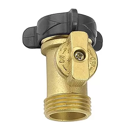Gilmour Shut Off Valve Brass Single
