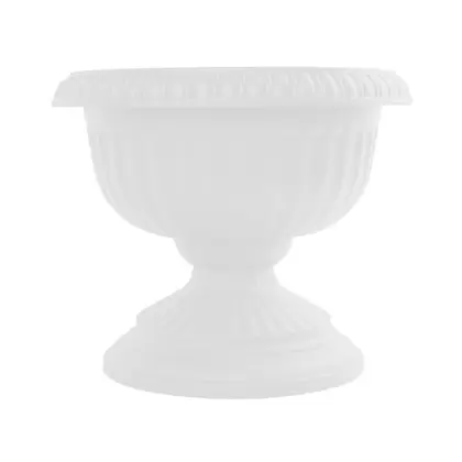 Bloem 12" Grecian Urn Casper White