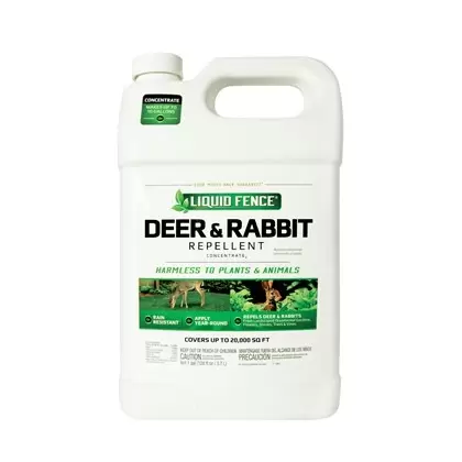 Liquid Fence 1gal Deer & Rabbit Repellent Concentrate