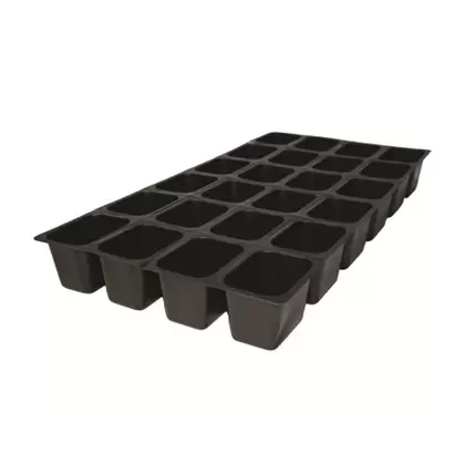 T. O. Plastics 2401 Standard Insert Black 100 Per Case 63Cs/Pl St-I-2401