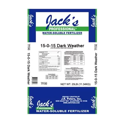 Jacks Prof Dark Weather 15-0-15 25Lb (80/Pl)