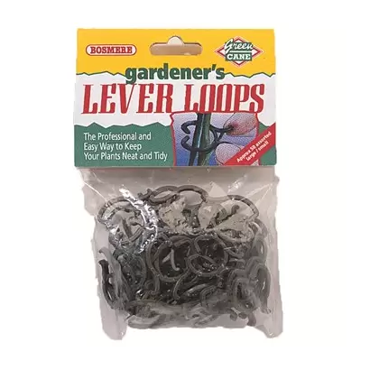 Bosmere Lever Loops 50ct Asst Size Garden Helpers Reseal Bag