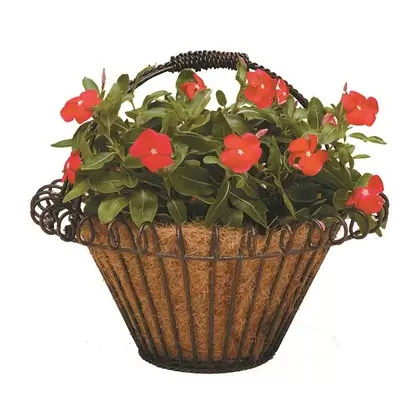 Deer Park Mini Round Basket With Coco Liner