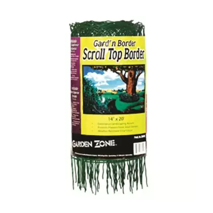 Origin Point 14"X20' Scroll Top Border Green