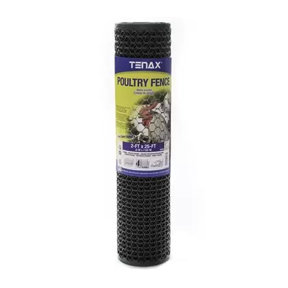 Tenax 2'x25' Poultry Fence Green