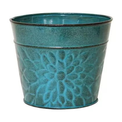 Robert Allen 6" Laurel Planter Lagoon