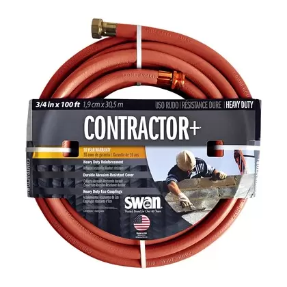Swan 3/4"x100' Contractor + Hose