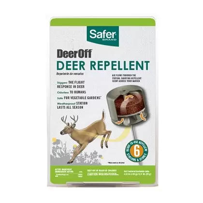 Safer Deer Repellent Waterproof Stations
