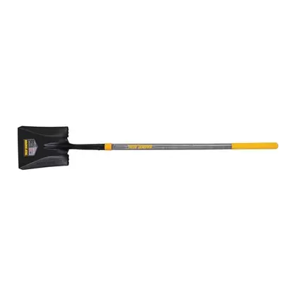 Ames True Temper Long Wood Handle Square Point Shovel