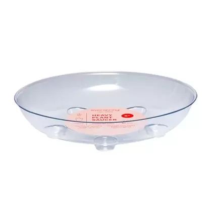 CWP 6" Carpet Saver Heavy Footed Saucer