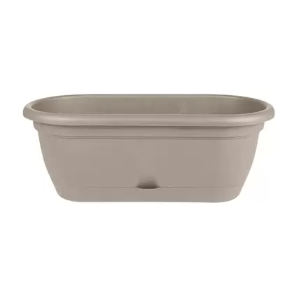 Bloem 18" Lucca Window Box Pebble Stone