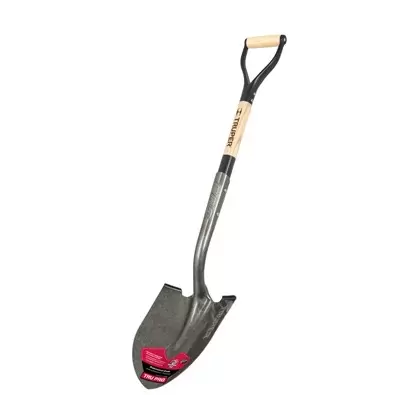 Truper Shovel Round Point D-Handle DHRP