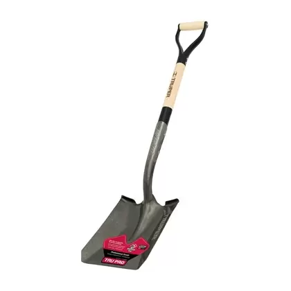 Truper Shovel Square Point D-Handle DHSP