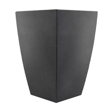 Tusco 23" Modern Tall Square Planter Slate