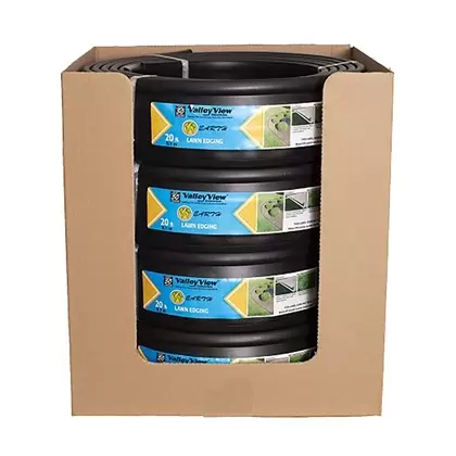 Valley View 20' Earth Lawn Edging Coiled (Sold in Case of 4)