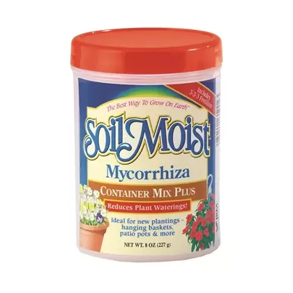 JRM 8oz Jar Container Mix Plus Mycorrhiza w/ Fertilizer 3-3-3