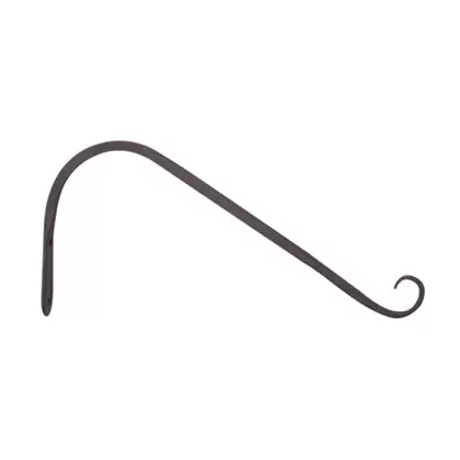 Panacea 12" Hook Angled Bracket Black