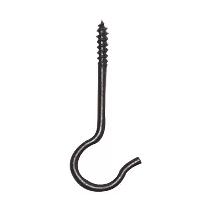 Panacea Ceiling Hook Black 5pk