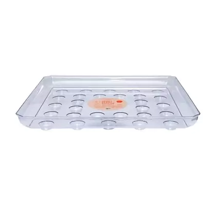 CWP 16" Square Carpet Saver Heavy Footed Saucer