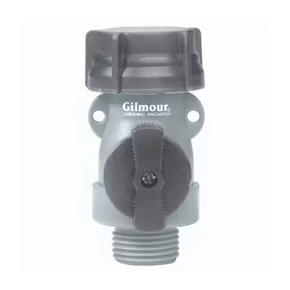 Gilmour Full Flow Poly Shut Off w Nut