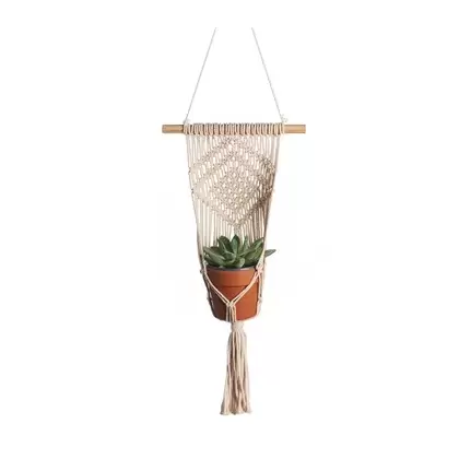 Primitive Small Wall Planter Diamond