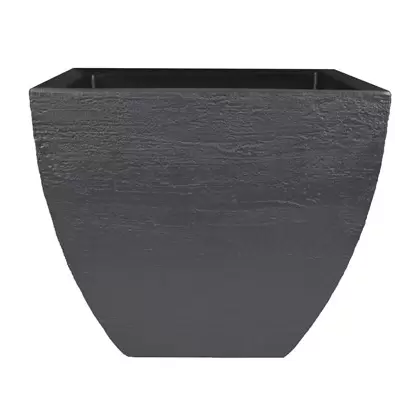 Tusco 20" Modern Square Planter Slate