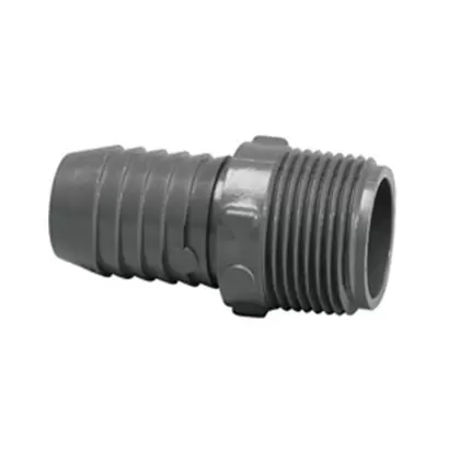 LAS 1IN PVC INSERT ADAPTER INSXMPT 1436-010 1" INSERT X 1" MPT 1436-010