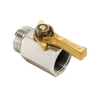 Dramm 300AL Aluminum Shut Off Valve 3/4IN M-F 50/CS