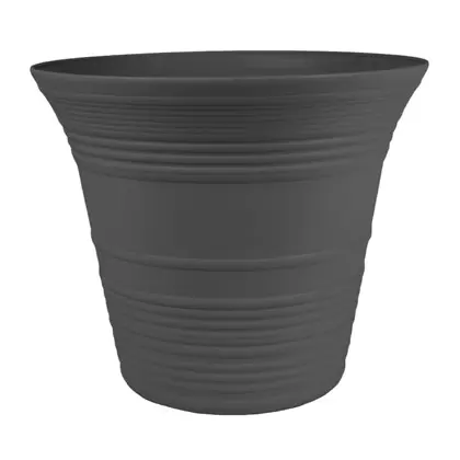 HC 12" Sedona Planter Warm Gray