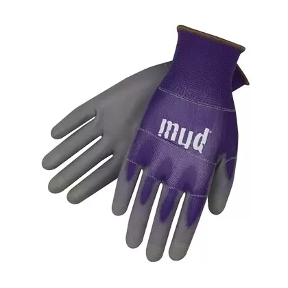 SWI Smart Mud Glove Eggplant Large Touchscreen Poly
