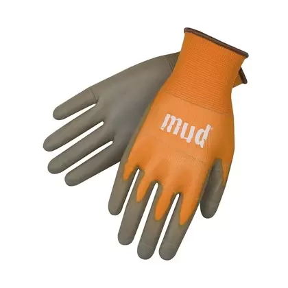 SWI Smart Mud Glove Orange Large Touchscreen Poly