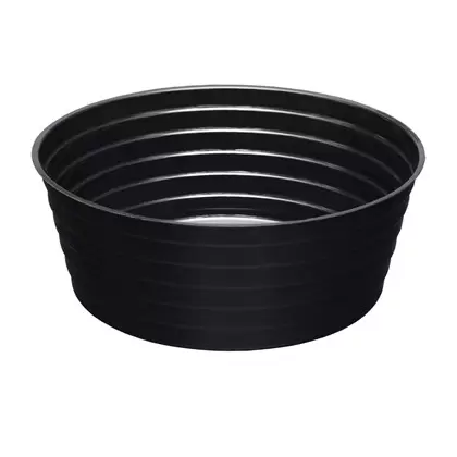 CWP 10" Black Deep Plant Saucers