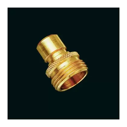 Dramm 741C Brass Quick Connect Male Full Flow 25/CS