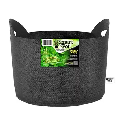 Smart Pot 3gal Black With Handles Bulk Box