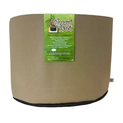Smart Pot 25gal Tan Bulk Box