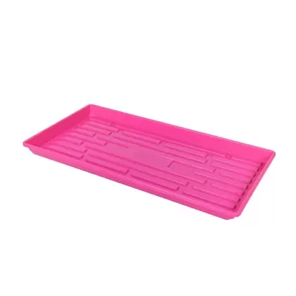 SunPack 1020 Heavy Duty Shallow Tray, No Holes, Magenta