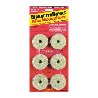 Summit Mosquito Dunks 6/cd B.t. Var. Israelensis
